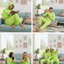 Adult Onesie Animal Pajamays Sleepwear Christmas Costumes Unisex One Piece Cosplay Suit for Women and Men (XL)