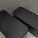 YECAYE 2 Pack Cable Management Box, Pet Friendly Cable Box Organizer for Home & Office, Child-Proof Floor Cord Cover, Cord Management and Cord Hider, Black