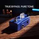 AZOR Delay Guitar Pedal for Pedal Boards, Electric Guitar, Analog Delay Mini Vintage Guitar Effect Pedal True Bypass