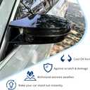Side Mirror Cover Compatible with G20 G21 G30 G31 G32 GT G11 G12 G14 G15 G16 (Gloss Black, G20 G30 G32 G11)
