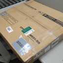 Rolanstar Corner Desk, 44.5" W x 34.5" H Small Computer Desk with Power Outlets, Gaming Desks with LED Lights, Triangle Corner Table with Keyboard Tray & Monitor Stand for Small Space, White