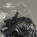 IVY&LANE No Pull Dog Harness for Large Dogs, Dog Vest Harness with Leash, Safety Belt and Storage Strap, Fully Adjustable Harness, 360 Reflective Strip, Soft Handle (Black, L)