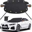 RevLux Windshield Snow Cover for Cars, SUVs & Trucks  Magnetic 5-Layer Waterproof Frost Shield | Ice Snow Protector | Winter Car Windshield Cover with Mirror Covers (61.8" x 49.6")