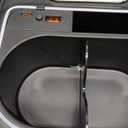 Universal Car Armrest Box Height Increasing Pad, Multifunctional Storage Box with Tissue Holder, Cup Holder, Ambient Light, USB Charging Port (Black)