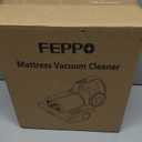 FEPPO Mattress Vacuum Cleaner, 16Kpa Bed Vacuum Cleaner with 253.7nm UV-C Light, 140F Heat, HEPA Filter & Ultrasonic, Versatile Handheld Vacuums for Bed, Sofa, Couch, Crib(Corded, 500W) (Violetgrey)