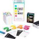 FIRST TO WORST Party Game + After Dark Set Adult Card Game About How Your Friends and Family Rank Things | Funny Ranking & Guessing Board Game for Friends, Game Nights, Parties & Fun Gift Ideas