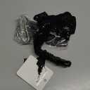 Sasylvia 5 Pcs 70s Disco Accessories Halloween Women Costume Jewelry Sequin Scarf Earrings Sunglasses Bracelet Headband (Black)