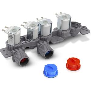 2025 Upgraded AJU75152602 Washer Inlet Valve Assembly for LG cWT7405CW WT7305CV WT7305CW WT7150CW 31452 WT7250CW WT7880HWA WT7300CW WT7900HBA WT7060CV WT7800CW WT7300CV WT7060CW WT7100CW WT7800CV