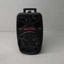 iLive Electronics Wireless Tailgate Party Speaker, LED Light Effects, Built-in Rechargeable Battery, Black (ISB380B)