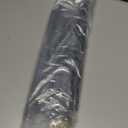 Shower Curtain Rod Adjustable 43-78 inch, 1"Diameter Spring Tension Curtain Rod No Drill, Anti-Rust Non-Slip Shower Rod, Black Shower Curtain Rod for Bathroom Tension