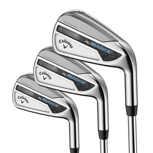 Callaway Paradym Ai Smoke Irons (4, 8, PW, AW) - Stiff Steel Shafts RH