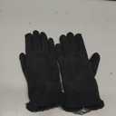 isotoner womens Stretch Fleece Gloves With Microluxe Lining and Smart Touch Technology