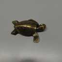 Torch Lighter - Turtle Shaped Refillable Gas Adjustable Flame Lighter, Unique Gift for Men & Women, Decorative Tabletop Lighter for Home & Office (Without Butane)-Titanium Gold