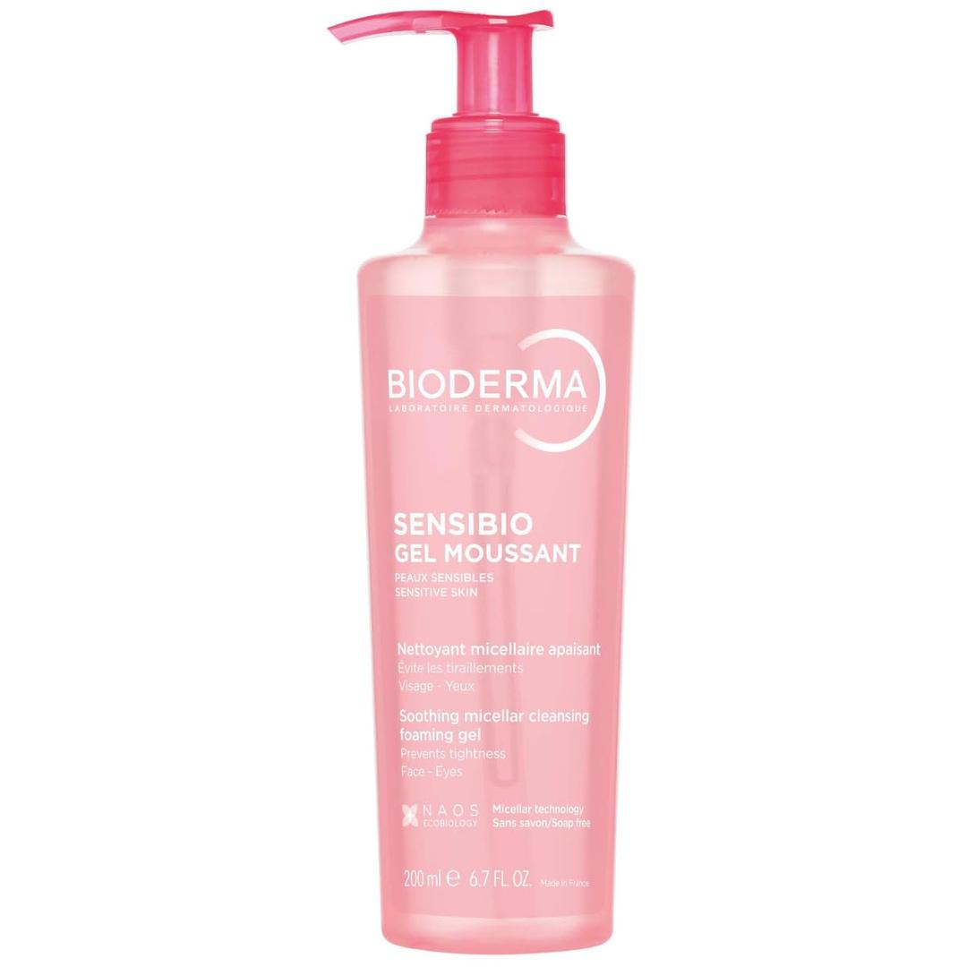 Bioderma Sensibio Micellar Cleansing and Makeup Removing Foaming Gel for Sensitive Skin