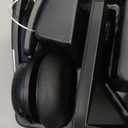 Bluetooth Headset, Wireless Headset with Microphone for PC, V5.2 Computer Headset with Noise Cancelling Mic, USB Dongle, Charging Base & Mute Button for Work, Cell Phones, Computer (Black)