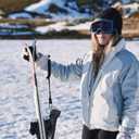 Wesnoy 2 Pcs Glove Strap Winter Ski Glove Leash Wrist Leash for Hanging Gloves Unisex Wrist Strap Extended Mitten Handcuff Straps for Men, Women, Skiing Snowboarding Accessories