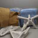 Ergonomic Office Chair Desk Chair with Adjustable Height Mesh Computer Chair Swivel Chair with Flip-up Arms and Lumbar Support Blue