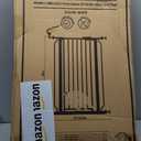Regalo Safety 36" Extra Tall Baby Gate for Doorways & Bottom of Stairs, Pressure Mounted Walk Through Gate for Babies, Toddlers & Pets, Tested & Safe for 30 Years, American Designed, American Owned
