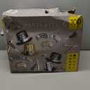 Amscan Opulent Affair 2025 New Year's Eve Party Supplies, Includes Top Hats and Tiaras