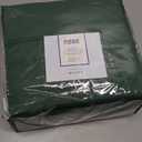 Nestl Extra Deep Split King Sheet Set - 7 Piece Breathable & Cooling Sheets - Hotel Luxury Bedding Set w/18-24 Inch Deep Pockets - Easy & Secure Fit - Super Soft, Wrinkle Free & Comfy - Dark Green