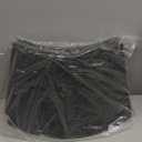 28in Christmas Tree Collar - Wicker Woven Tree Collars for Artificial Trees - Handmade Rattan Rustic Farmhouse Basket for Tree Base Cover with Cord Cut-Out for 6ft 7.5ft 8ft Trees (Black)