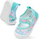 BARERUN Toddler Water Shoes Barefoot Water Shoes for Kids Baby Wide Aqua Socks with Arch Support Quick-Dry Breathable Boys Girls Sandals Walking Shoes for Beach Swim Pool Shoes (Blue)