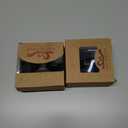 2 x Pretty Jolly Black Metal Glossy Ribbon for Gift Wrapping Handmade Bright Fabric Glitter Ribbon for Flower Bouquet Double Sided Sparkly Ribbons for DIY Crafts Wedding Invitations 1 Inch 20Yds