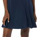 4 x Amazon Essentials Women's Gathered Short Sleeve Crew Neck A-line Dress (Available in Plus Size)