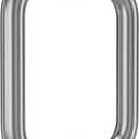 6" Shower Door Handle, Back to Back Tubular Handle Compatible with 1/4" to 1/2" Thickness Glass for Shower Doors, Stainless Steel 304 Shower Doors Handles Replacement in Brushed Nickel