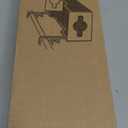 Under Desk Cable Management Tray No Drill, 13.38'' Metal Tray with Clamp for Wire Management, Litwaro Cord Organizer Home Office Damage to Standing Desk, White