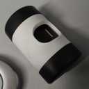 HCY&WLD Upgrade 4-in-1 Retractable Dog Leash with LED Light & Dispenser & Poop Bags, 16 ft Heavy Duty Dog Leash with Anti-Slip Handle for Dogs up to 44 lbs, 360 Tangle-Free, One Button Brake & Lock