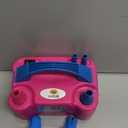 Nulink Electric Balloon Pump, Portable Electric Balloon Blower Machine Balloon Air Pump Dual Nozzle 110V 600W Balloon Inflator for Party Decorations (Rose red)