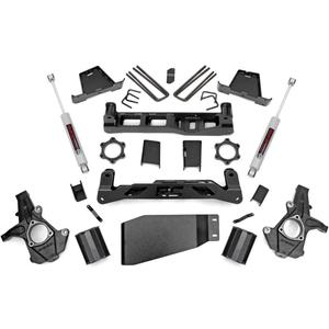 Rough Country 7.5" Suspension Lift Kit with Strut Spacers/N3 Shocks for Chevy Silverado & GMC Sierra 1500 (2007-2013) 4WD