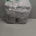 BallHull 50 Pcs Clear Thickening Plastic Hinged Take Out Containers Disposable Clamshell Food Cake Containers with Lids 5.8 x 5.8 x 3.2 inch for Dessert, Cakes, Cookies, Salads, Pasta, Sandwiches