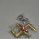 GASHER Brass 5/8 Inch Heater Control Valve, 4-Way Automobile Heating Water Valve, Car Heater Air Conditioning Ball Valve With 4Pcs Hose Clamps