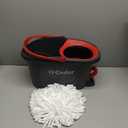 O-Cedar EasyWring Microfiber Spin Mop, Bucket Floor Cleaning System, Red, Gray, Standard