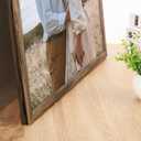 Rustic Walnut 17x21 Frame - Single Frame, 17 x 21 Poster Frame for Artwork, Puzzles, Photos and Movie Posters Picture Frames