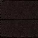 GLAMBURG 100% Cotton 2 Pack Oversized Bath Towel Set 28x55 Inches, Ultra Soft Highly Absorbant Compact Quickdry & Lightweight Large Bath Towels, Ideal for Gym Travel Camp Pool - Chocolate Brown