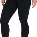 Yogalicious High Waist Ultra Soft Nude Tech Leggings for Women (X-Small, Classic Black)