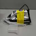 Steam Iron for Clothes 20s Fast Heat-up,1700W Iron with 14.07oz Large Water Tank,Non-Stick Ceramic Soleplate, Anti-Drip, Auto-Off, Burst Steam, Self-Cleaning, Ironing Clothes for Home, Grey