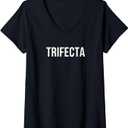 Women's Trifecta V-Neck T-Shirt, S