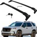 Upgraded 260lbs Lockable for 2023-2025 2026 Honda Pilot Roof Rack Cross Bars Rail Cargo Luggage Carrier Accessories