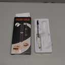 Heated Eyelash Curler - 2-in-1 Clip-Type Design, 3 Temperature Modes, USB Rechargeable Electric Eyelash Curler, Natural Curling 24H Long-Lasting Curl, Gift for Women & Girls, White