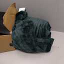 Oversized Blanket 120x120 Inches, Giant Huge Companion for Bed, Sofa, Travel and Camping, Extra Large Big Soft Blanket Fits The Whole Family and Outdoor Campaign, Forest Green