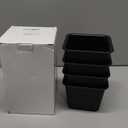 Ihomepark Bed Risers 3 Inch, Heavy Duty Square Furniture Frame Lift for Couch, Chair, Desk, Sofa and Bunk Bedpost, Set of 4