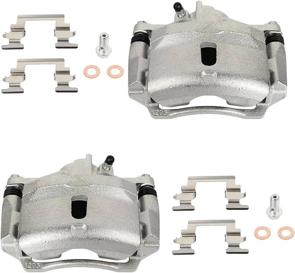 cciyu 19B1832 19B1833 Front Left & Right Brake Calipers With Bracket For Acura For EL 1997-2000,For Honda For Civic 1996-2011,For Honda For Insight 2010-2014