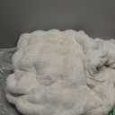 Bedsure GentleSoft Fluffy Faux Fur Throw Blanket for Couch, Soft Fuzzy Fleece Blankets & Throws, Cream Bed Decor Cozy Gifts for Women Teen Girls, Minky Thick Warm Plush Gifts for Birthday, Anniversary