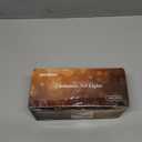 Dazzle Bright 360 LED Christmas Icicle Lights, 29.5 FT 8 Modes Curtain Fairy Lights with 60 Drops, Connectable Xmas String Lights for Outside Holiday Wedding Party Decorations (Warm White)