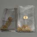 2 Pcs Clear Bag Stadium Approved Small Clear Purses PVC Plastic Bag for Women Men Sporting Concert