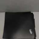 Carstens Records Heavy Duty Vinyl Album Dividers | 12" LP Organizers with Tabs | Pack of 32 Black | Made in The USA | Personalizable